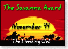 The Savanna Award